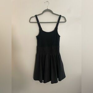 New In Black Athletic Tennis Golf Dress with Built In Shorts